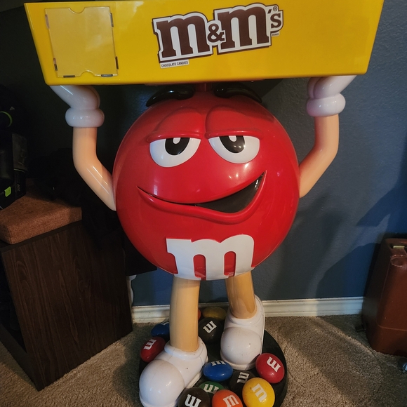 M&M'S | Accents | Mms Red Character Candy Display | Poshmark